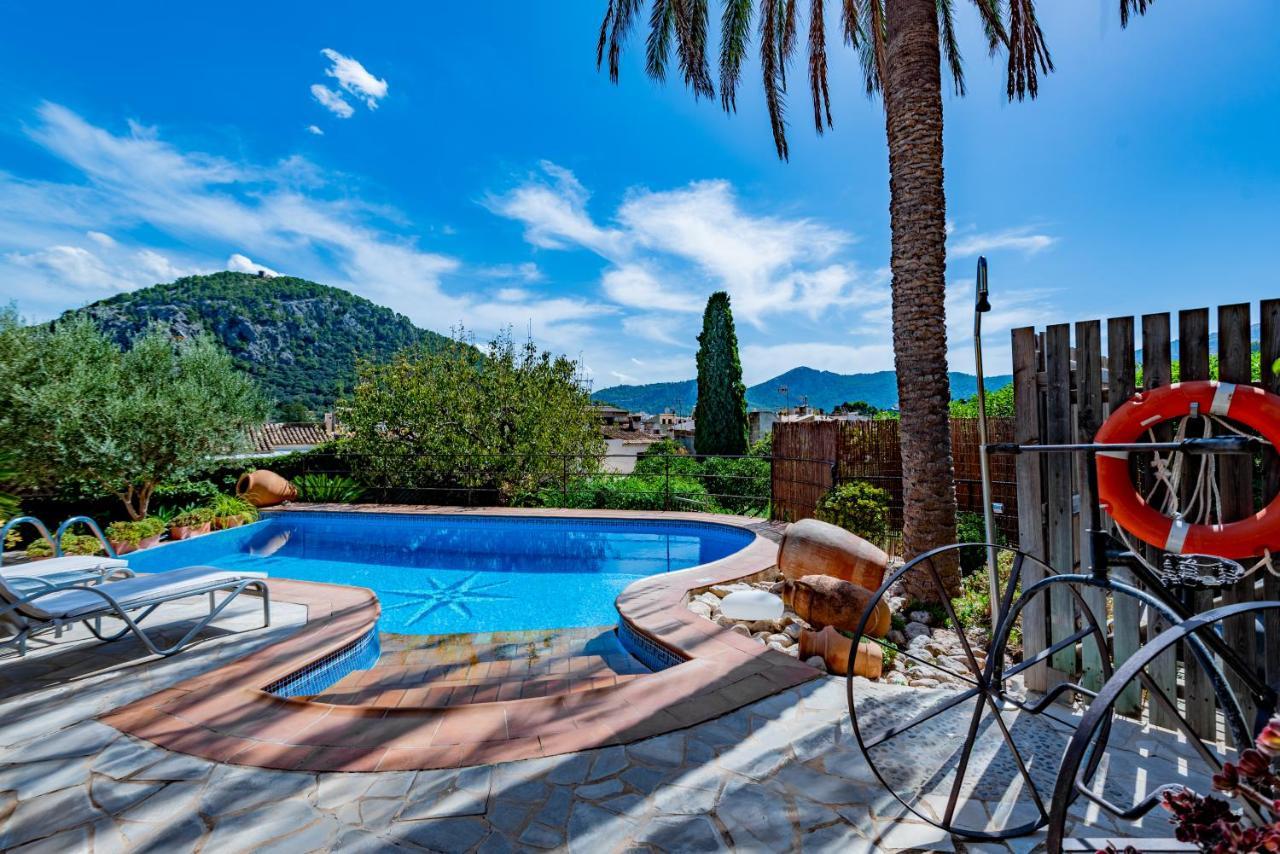 Villa In Center Of Pollensa With Pool And Jacuzzi 外观 照片
