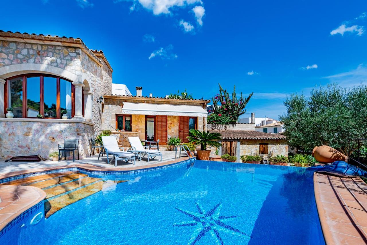 Villa In Center Of Pollensa With Pool And Jacuzzi 外观 照片